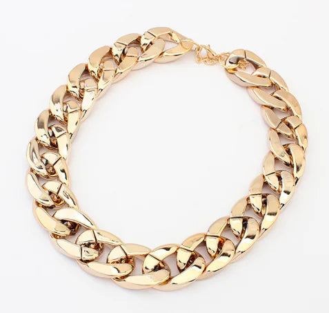 Trendy Chunky Chain Jewelry Accessories